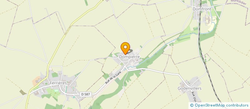 localisation de l'entreprise COMMUNE DE DOMPIERRE à DOMPIERRE