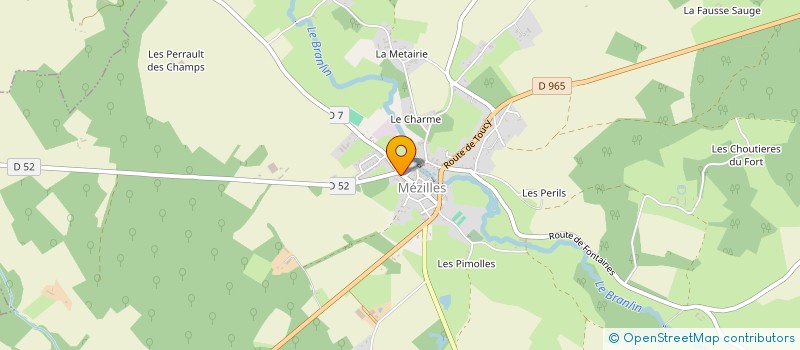 localisation de l'entreprise COMMUNE DE DRACY  DRACY