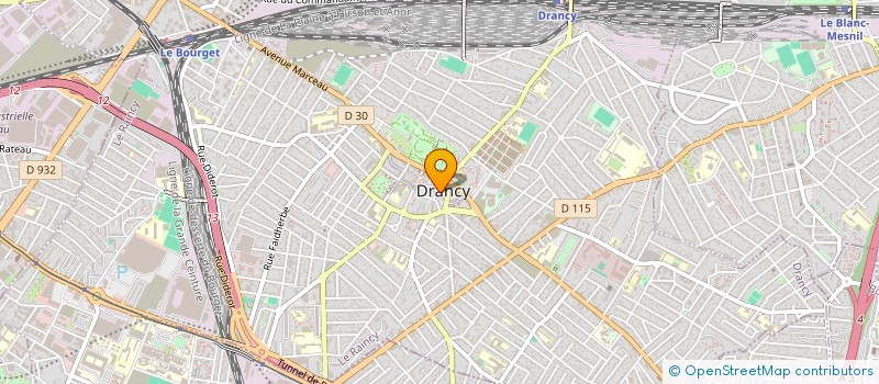 localisation de l'entreprise COMMUNE DE DRANCY à DRANCY