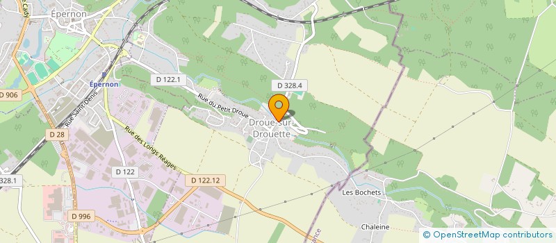 localisation de l'entreprise COMMUNE DE DROUE SUR DROUETTE à DROUE-SUR-DROUETTE