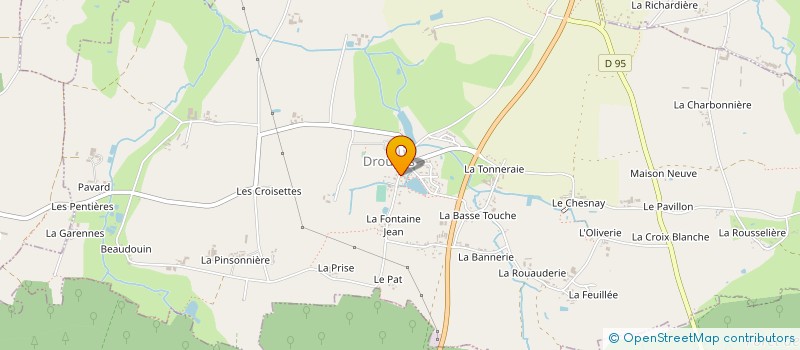 localisation de l'entreprise COMMUNE DE DROUGES  DROUGES