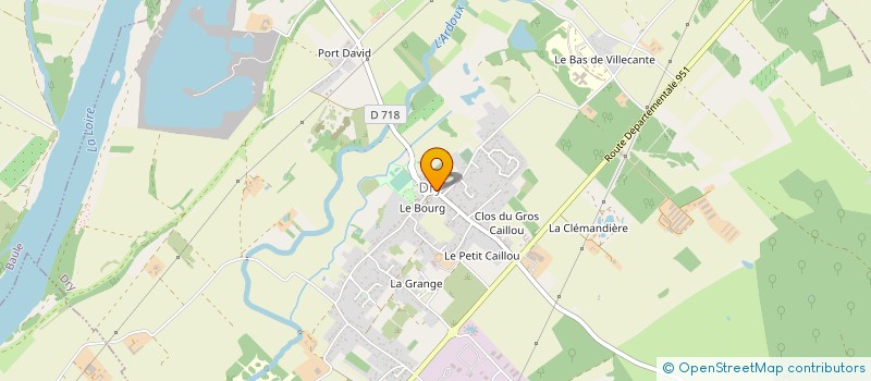 localisation de l'entreprise COMMUNE DE DRY  DRY