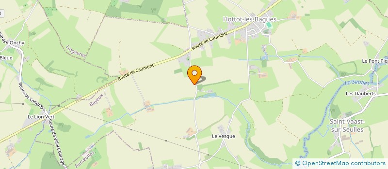 localisation de l'entreprise COMMUNE DE DUCY SAINTE MARGUERITE  DUCY-STE-MARGUERITE