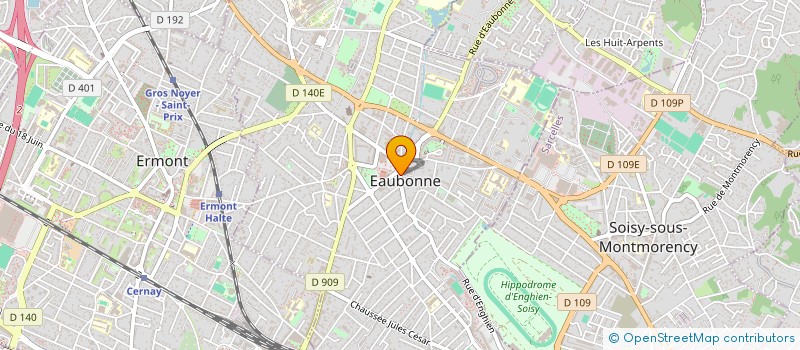 localisation de l'entreprise COMMUNE DE EAUBONNE à EAUBONNE