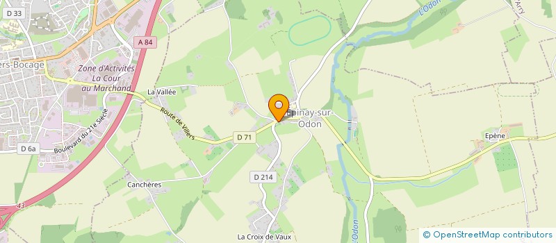 localisation de l'entreprise COMMUNE DE EPINAY SUR ODON  EPINAY-SUR-ODON