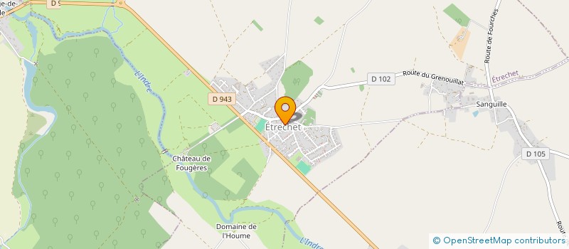 localisation de l'entreprise COMMUNE DE ETRECHET à ETRECHET