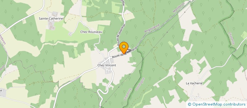localisation de l'entreprise COMMUNE DE EYMOUTHIERS à EYMOUTHIERS