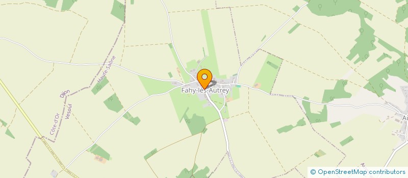 localisation de l'entreprise COMMUNE DE FAHY LES AUTREY  FAHY-LES-AUTREY