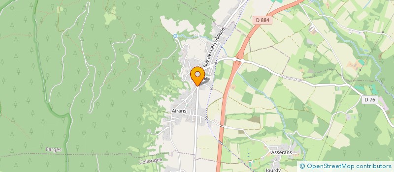 localisation de l'entreprise COMMUNE DE FARGES à FARGES