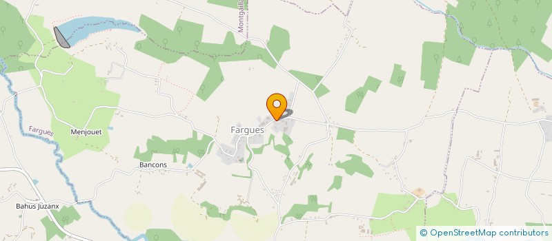 localisation de l'entreprise COMMUNE DE FARGUES  FARGUES