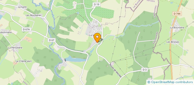 localisation de l'entreprise COMMUNE DE FAYMOREAU à FAYMOREAU