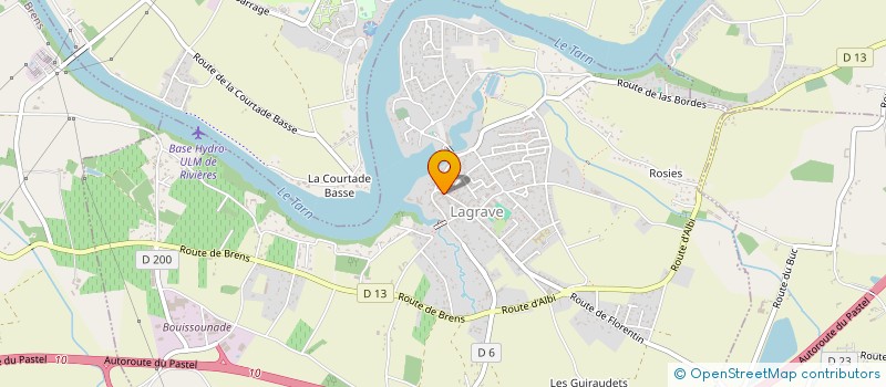 localisation de l'entreprise COMMUNE DE FAYSSAC  FAYSSAC