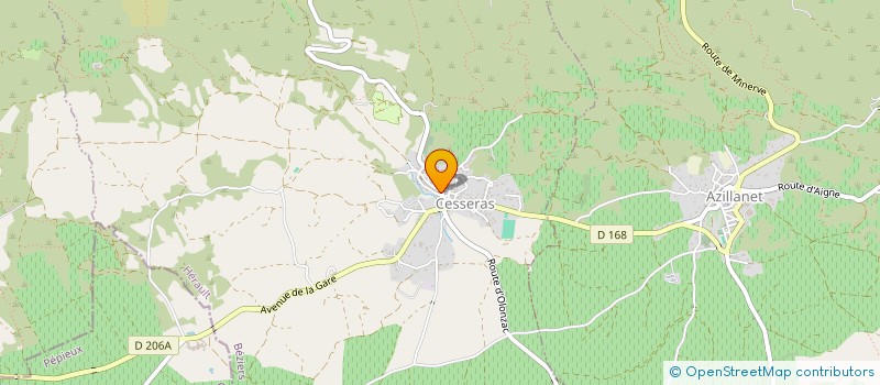 localisation de l'entreprise COMMUNE DE FELINES-MINERVOIS  FELINES-MINERVOIS