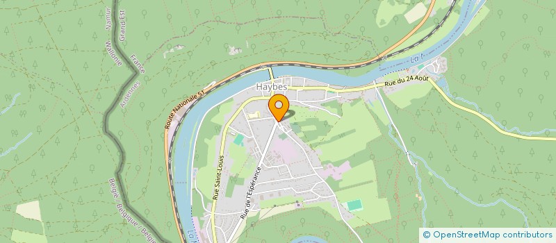 localisation de l'entreprise COMMUNE DE FEPIN  FEPIN