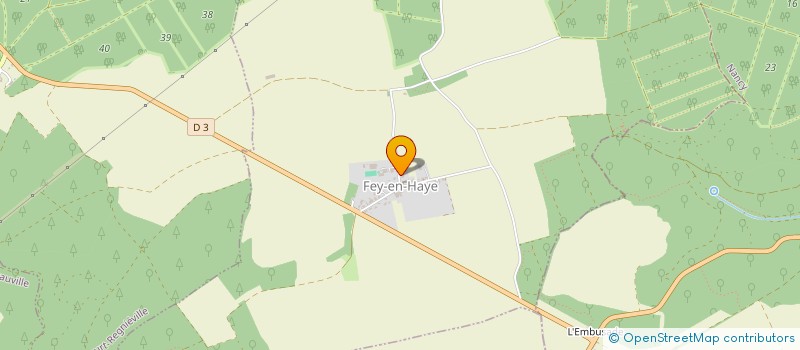 localisation de l'entreprise COMMUNE DE FEY EN HAYE  FEY-EN-HAYE