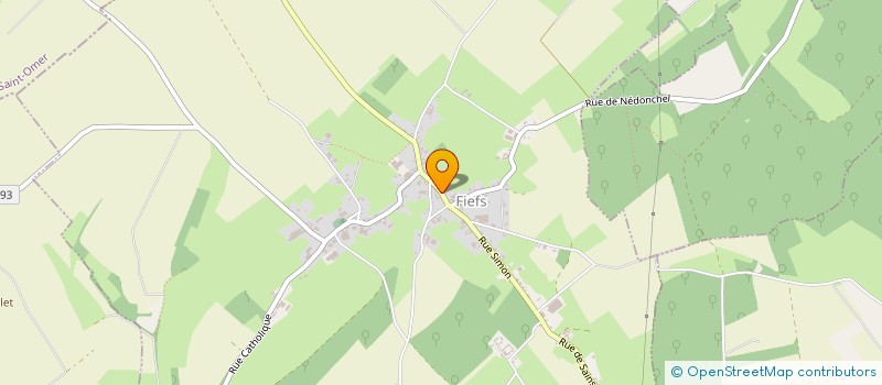 localisation de l'entreprise COMMUNE DE FIEFS  FIEFS