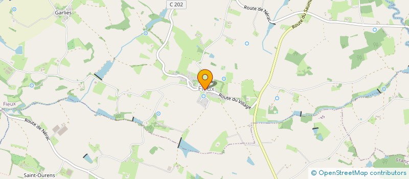 localisation de l'entreprise COMMUNE DE FIEUX  FIEUX