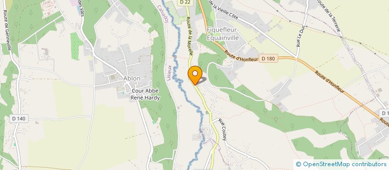 localisation de l'entreprise COMMUNE DE FIQUEFLEUR EQUAINVILLE  FIQUEFLEUR-EQUAINVILLE