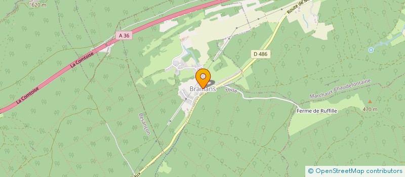 localisation de l'entreprise COMMUNE DE FLAGEY-RIGNEY  FLAGEY-RIGNEY