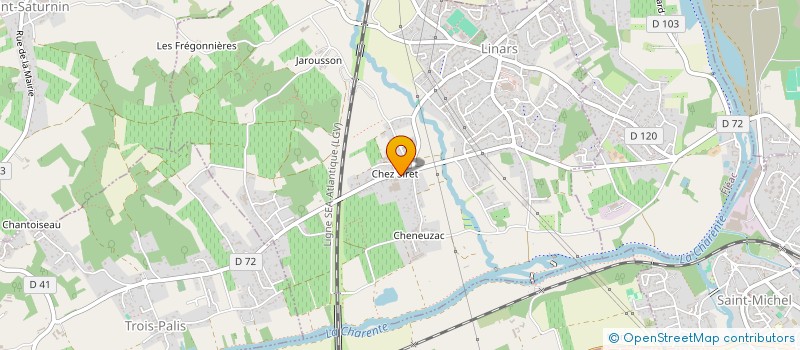 localisation de l'entreprise COMMUNE DE FLEAC à FLEAC