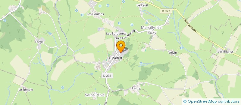 localisation de l'entreprise COMMUNE DE FLEY  FLEY