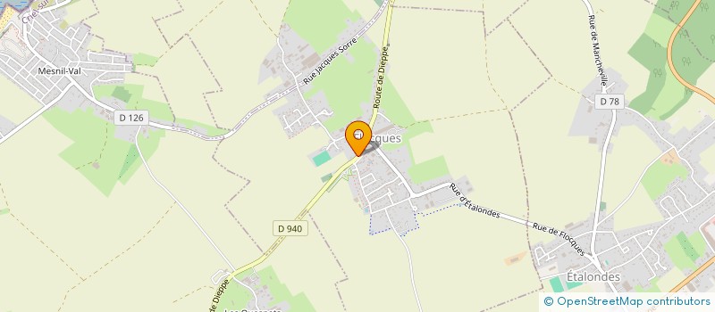 localisation de l'entreprise COMMUNE DE FLOCQUES  FLOCQUES