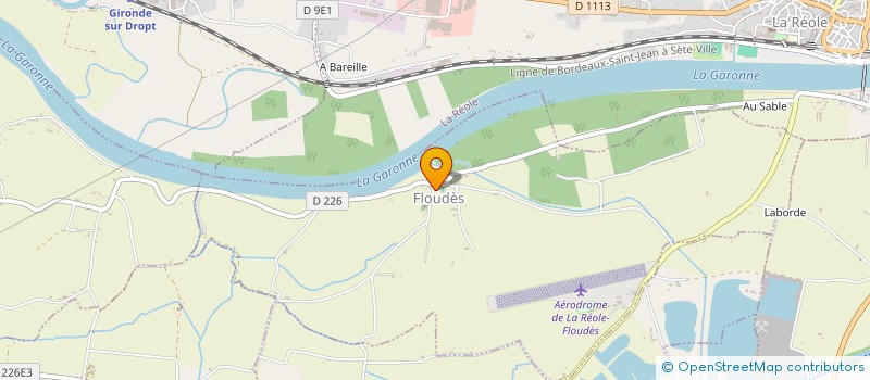 localisation de l'entreprise COMMUNE DE FLOUDES  FLOUDES