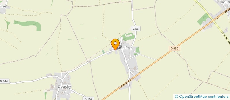 localisation de l'entreprise COMMUNE DE FLUQUIERES  FLUQUIERES