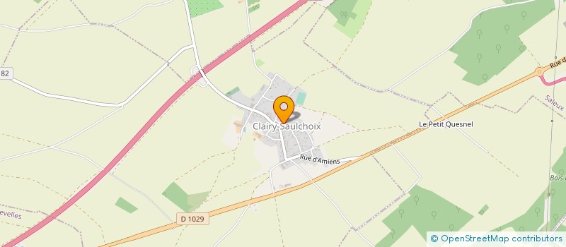 localisation de l'entreprise COMMUNE DE FLUY  FLUY