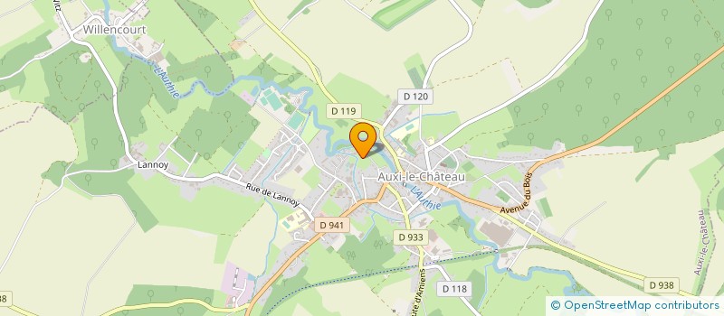 localisation de l'entreprise COMMUNE DE FONTAINE L'ETALON  FONTAINE-L'ETALON