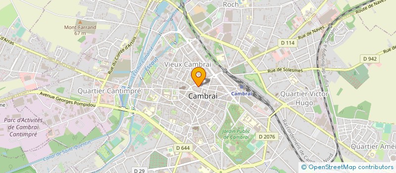 localisation de l'entreprise COMMUNE DE FONTAINE NOTRE DAME à FONTAINE-NOTRE-DAME