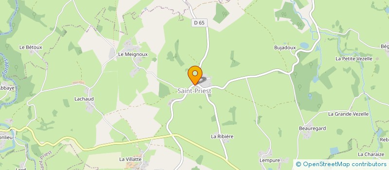 localisation de l'entreprise COMMUNE DE FONTANIERES à FONTANIERES