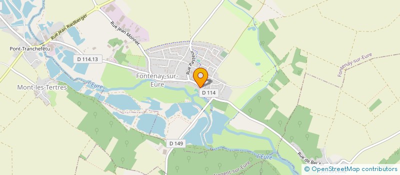 localisation de l'entreprise COMMUNE DE FONTENAY SUR EURE à FONTENAY-SUR-EURE