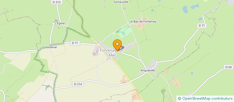 localisation de l'entreprise COMMUNE DE FONTENAY SUR MER  FONTENAY-SUR-MER