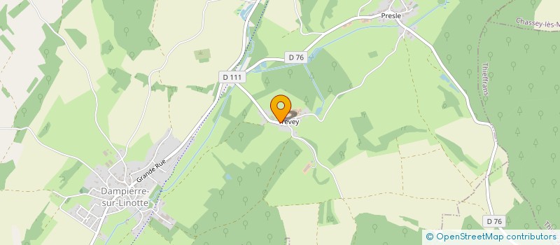 localisation de l'entreprise COMMUNE DE FONTENOIS LES MONTBOZON  FONTENOIS-LES-MONTBOZON