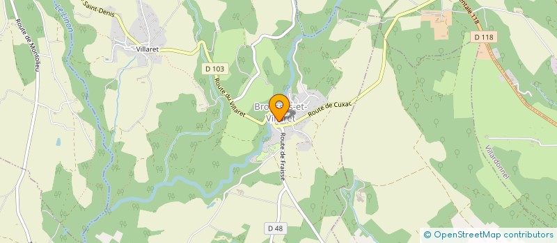 localisation de l'entreprise COMMUNE DE FONTIERS-CABARDES  FONTIERS-CABARDES