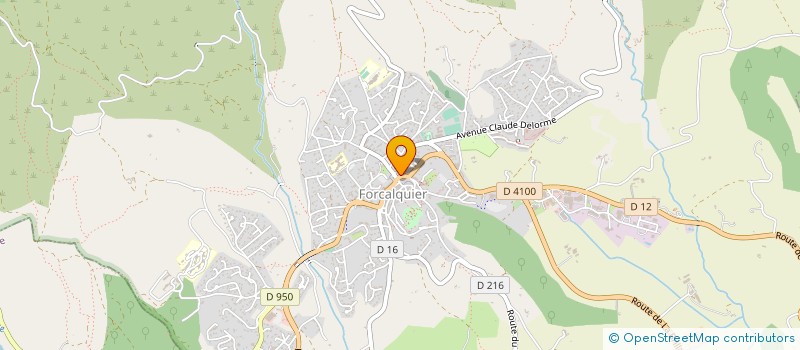localisation de l'entreprise COMMUNE DE FORCALQUIER à FORCALQUIER