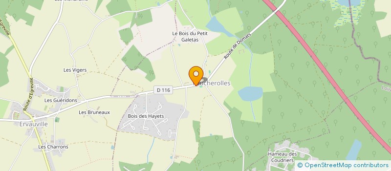 localisation de l'entreprise COMMUNE DE FOUCHEROLLES  FOUCHEROLLES