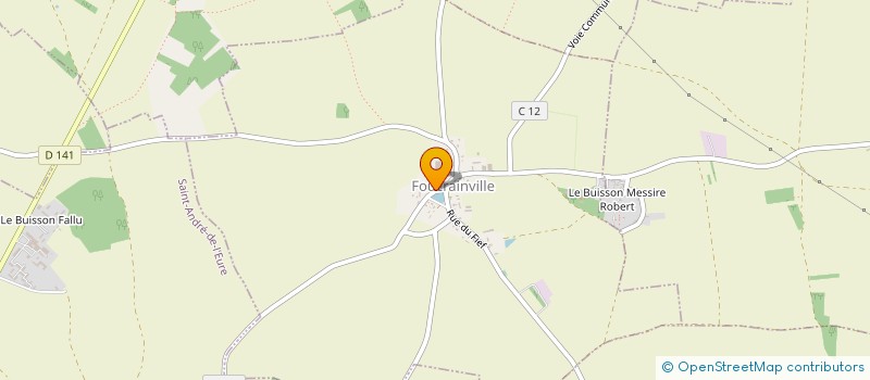 localisation de l'entreprise COMMUNE DE FOUCRAINVILLE  FOUCRAINVILLE