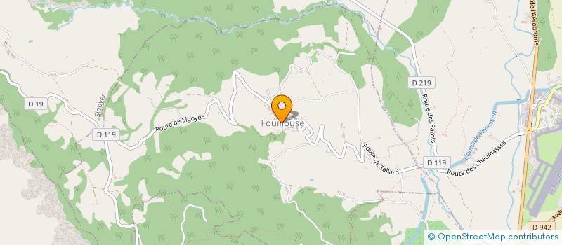 localisation de l'entreprise COMMUNE DE FOUILLOUSE  FOUILLOUSE