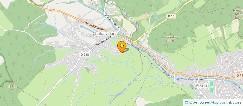 localisation de l'entreprise COMMUNE DE FRAHIER ET CHATEBIER  FRAHIER-ET-CHATEBIER