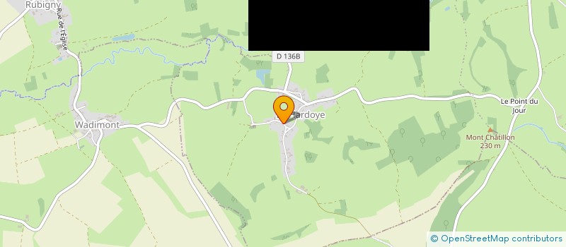 localisation de l'entreprise COMMUNE DE FRAILLICOURT  FRAILLICOURT