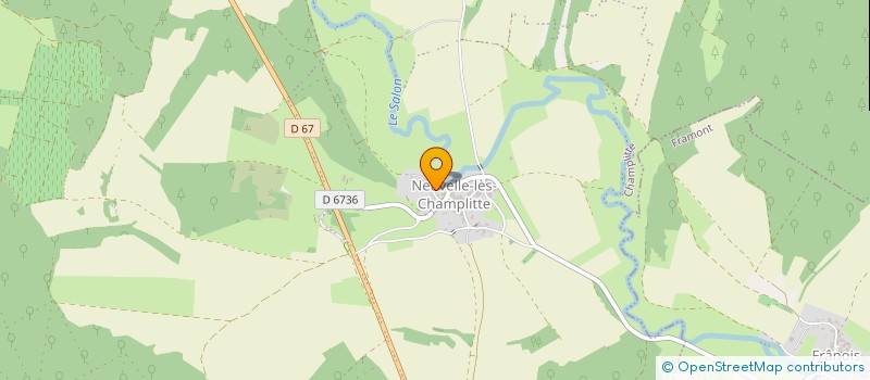 localisation de l'entreprise COMMUNE DE FRAMONT  FRAMONT