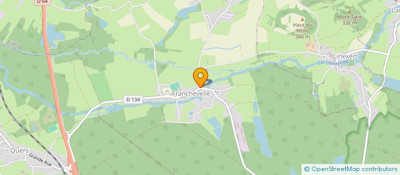 localisation de l'entreprise COMMUNE DE FRANCHEVELLE  FRANCHEVELLE