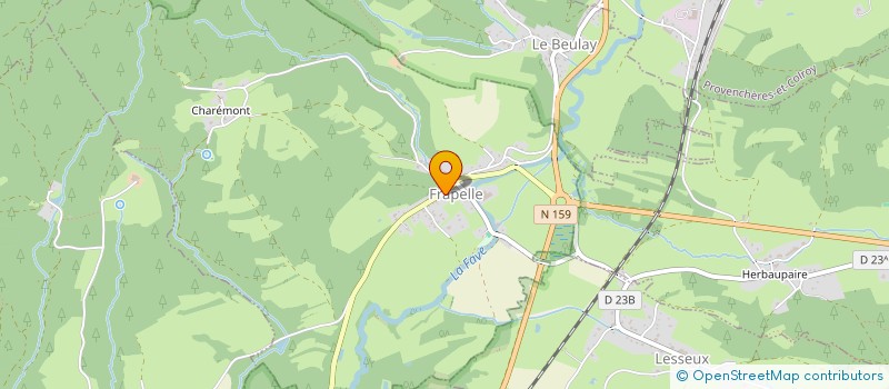 localisation de l'entreprise COMMUNE DE FRAPELLE  FRAPELLE