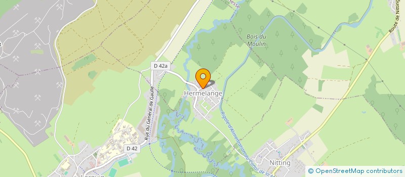 localisation de l'entreprise COMMUNE DE FRAQUELFING  FRAQUELFING