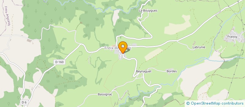 localisation de l'entreprise COMMUNE DE FREIX ANGLARDS à FREIX-ANGLARDS