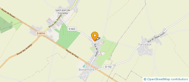 localisation de l'entreprise COMMUNE DE FRENELLES-EN-VEXIN  FRENELLES-EN-VEXIN