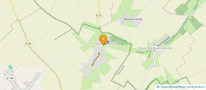 localisation de l'entreprise COMMUNE DE FRESNES TILLOLOY  FRESNES-TILLOLOY