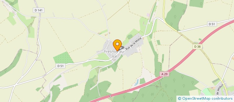localisation de l'entreprise COMMUNE DE FRESNOY AU VAL  FRESNOY-AU-VAL